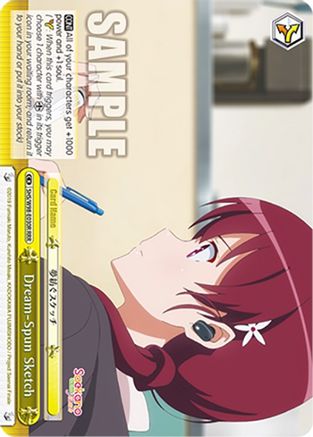 Image of Dream-Spun Sketch (RRR) (SHS/W98-E030R RRR) - Saekano the Movie: Finale