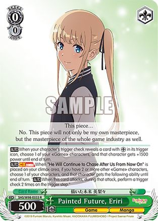 Image of Painted Future, Eriri (SHS/W98-E033 R) - Saekano the Movie: Finale