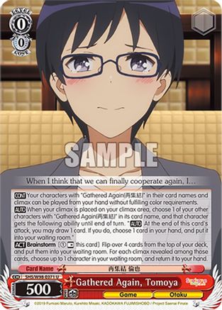 Image of Gathered Again, Tomoya (SHS/W98-E071 U) - Saekano the Movie: Finale