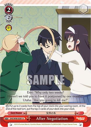 Image of After Negotiation (SHS/W98-E081 U) - Saekano the Movie: Finale