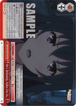 Image of He's Definitely Fallen For Us (RRR) (SHS/W98-E083R RRR) - Saekano the Movie: Finale