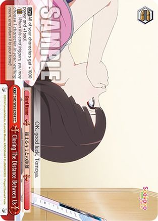 Image of Closing The Distance Between Us (SHS/W98-E084 CC) - Saekano the Movie: Finale