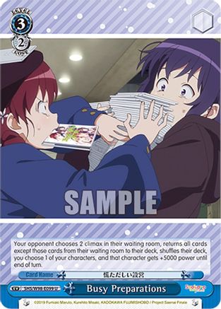 Image of Busy Preparations (SHS/W98-E099 U) - Saekano the Movie: Finale