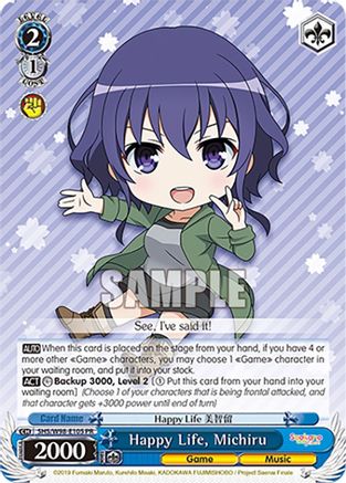 Image of Happy Life, Michiru (SHS/W98-E105 PR) - Saekano the Movie: Finale
