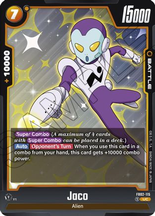 Image of Jaco (FB02-115) - Blazing Aura