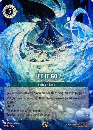 Image of Let It Go (2) - Disney Lorcana Promo Cards Holofoil