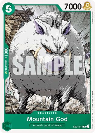 Image of Mountain God (EB01-018) - Extra Booster: Memorial Collection