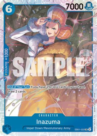 Image of Inazuma (EB01-022) - Extra Booster: Memorial Collection Foil
