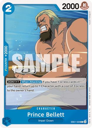 Image of Prince Bellett (EB01-026) - Extra Booster: Memorial Collection