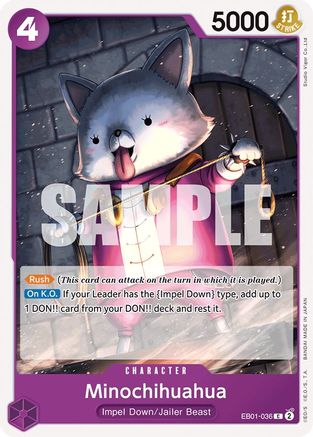 Image of Minochihuahua (EB01-036) - Extra Booster: Memorial Collection