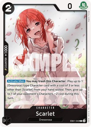 Image of Scarlet (EB01-042) - Extra Booster: Memorial Collection Foil