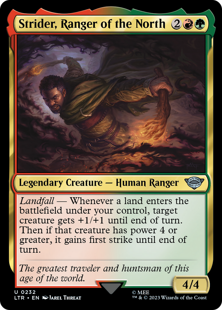 Image of Strider, Ranger of the North (LTR-232) - The Lord of the Rings: Tales of Middle-earth