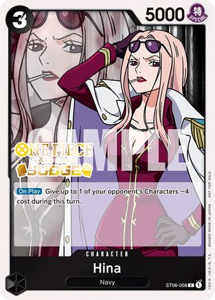 Image of Hina (Judge Pack Vol. 3) (ST06-008) - One Piece Promotion Cards Foil