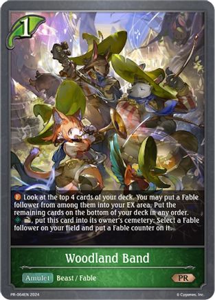 Image of Woodland Band (PR-064EN) - Shadowverse Evolve Promo Cards