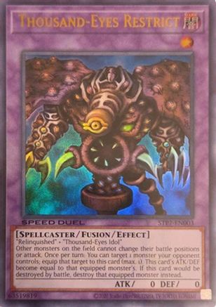 Image of Thousand-Eyes Restrict (STP7-EN003) - Speed Duel: Tournament Pack 7 Unlimited