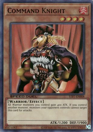 Image of Command Knight (STP7-EN008) - Speed Duel: Tournament Pack 7 Unlimited