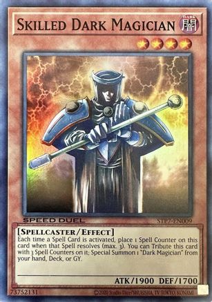 Image of Skilled Dark Magician (STP7-EN009) - Speed Duel: Tournament Pack 7 Unlimited