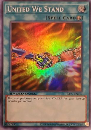 Image of United We Stand (STP7-EN012) - Speed Duel: Tournament Pack 7 Unlimited