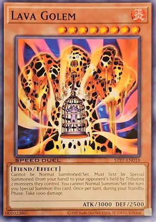 Image of Lava Golem (STP7-EN018) - Speed Duel: Tournament Pack 7 Unlimited