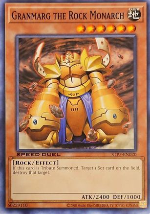Image of Granmarg the Rock Monarch (STP7-EN020) - Speed Duel: Tournament Pack 7 Unlimited