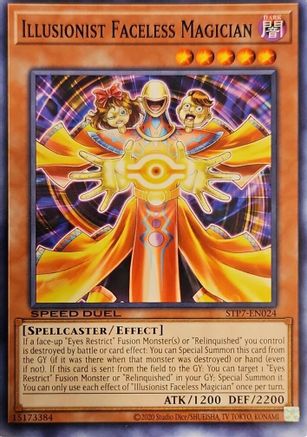Image of Illusionist Faceless Magician (STP7-EN024) - Speed Duel: Tournament Pack 7 Unlimited
