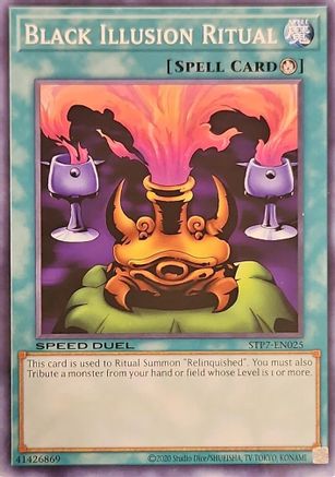 Image of Black Illusion Ritual (STP7-EN025) - Speed Duel: Tournament Pack 7 Unlimited