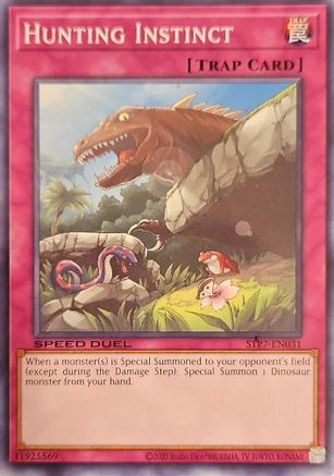 Image of Hunting Instinct (STP7-EN031) - Speed Duel: Tournament Pack 7 Unlimited