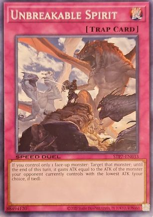 Image of Unbreakable Spirit (STP7-EN033) - Speed Duel: Tournament Pack 7 Unlimited