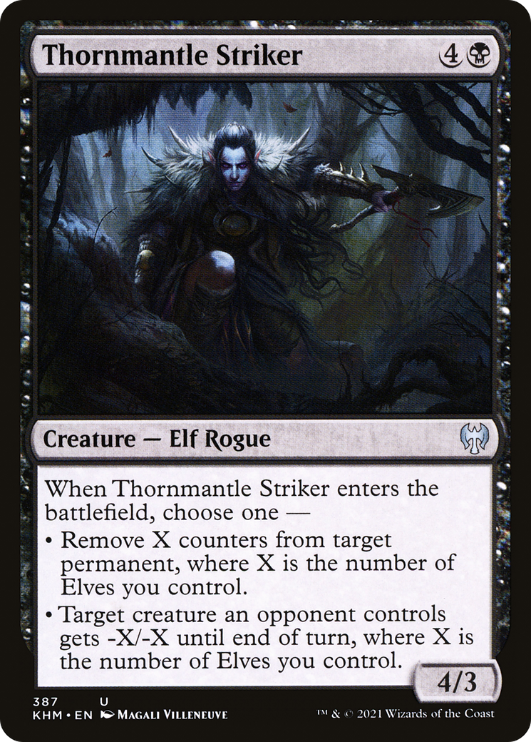 Image of Thornmantle Striker (KHM-387) - Kaldheim