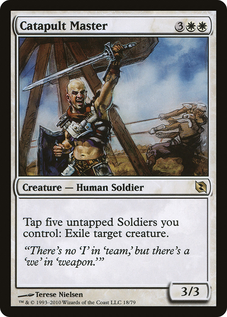 Image of Catapult Master (DDF-018) - Duel Decks: Elspeth vs. Tezzeret
