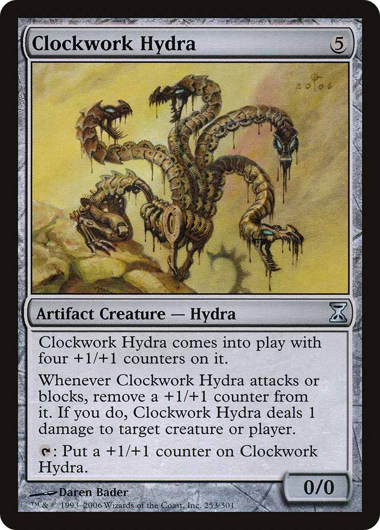 Image of Clockwork Hydra (TSP-253) - Time Spiral