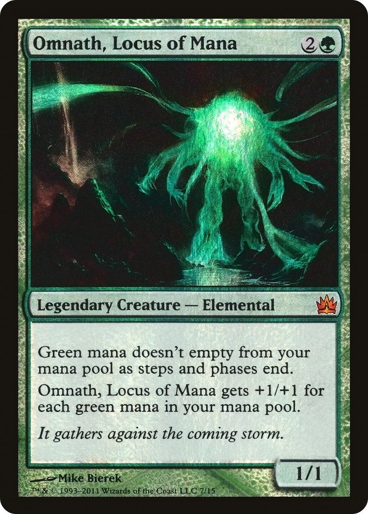 Image of Omnath, Locus of Mana (V11-) - From the Vault: Legends Foil