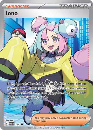 Image of Iono 124  - Holofoil SV Scarlet & Violet Promo Cards - Promo