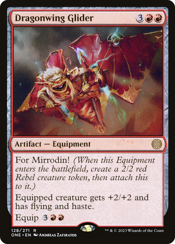 Image of Dragonwing Glider (ONE-128) - Phyrexia: All Will Be One