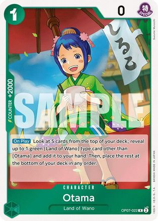Image of Otama (OP07-022) - 500 Years in the Future Foil