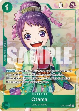 Image of Otama (Parallel) (OP07-022) - 500 Years in the Future Foil