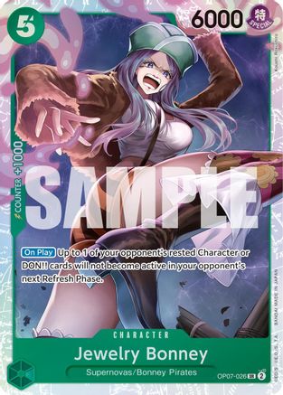 Image of Jewelry Bonney (026) (OP07-026) - 500 Years in the Future Foil