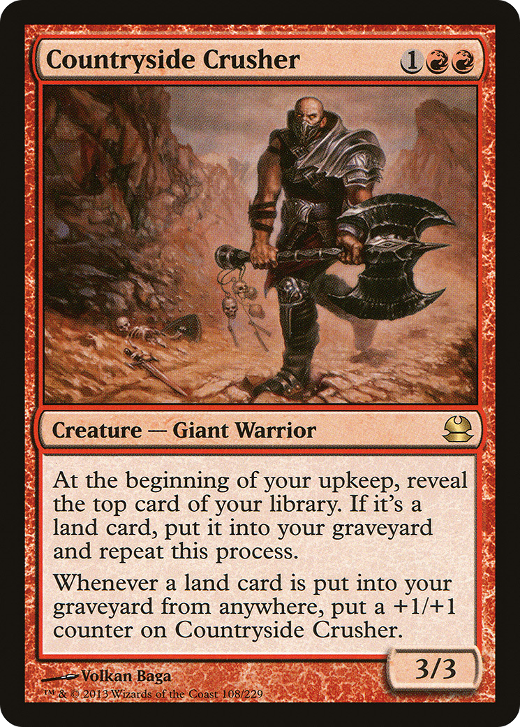 Image of Countryside Crusher (MMA-108) - Modern Masters Foil