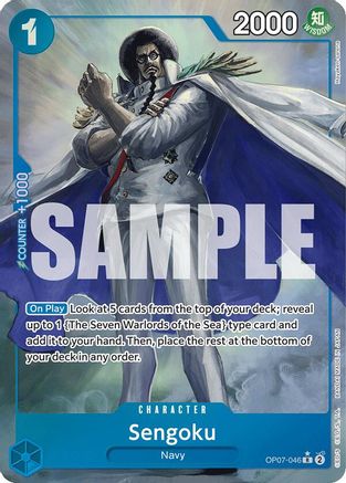 Image of Sengoku (Parallel) (OP07-046) - 500 Years in the Future Foil