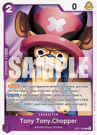 Image of Tony Tony.Chopper (066) (OP07-066) - 500 Years in the Future Foil