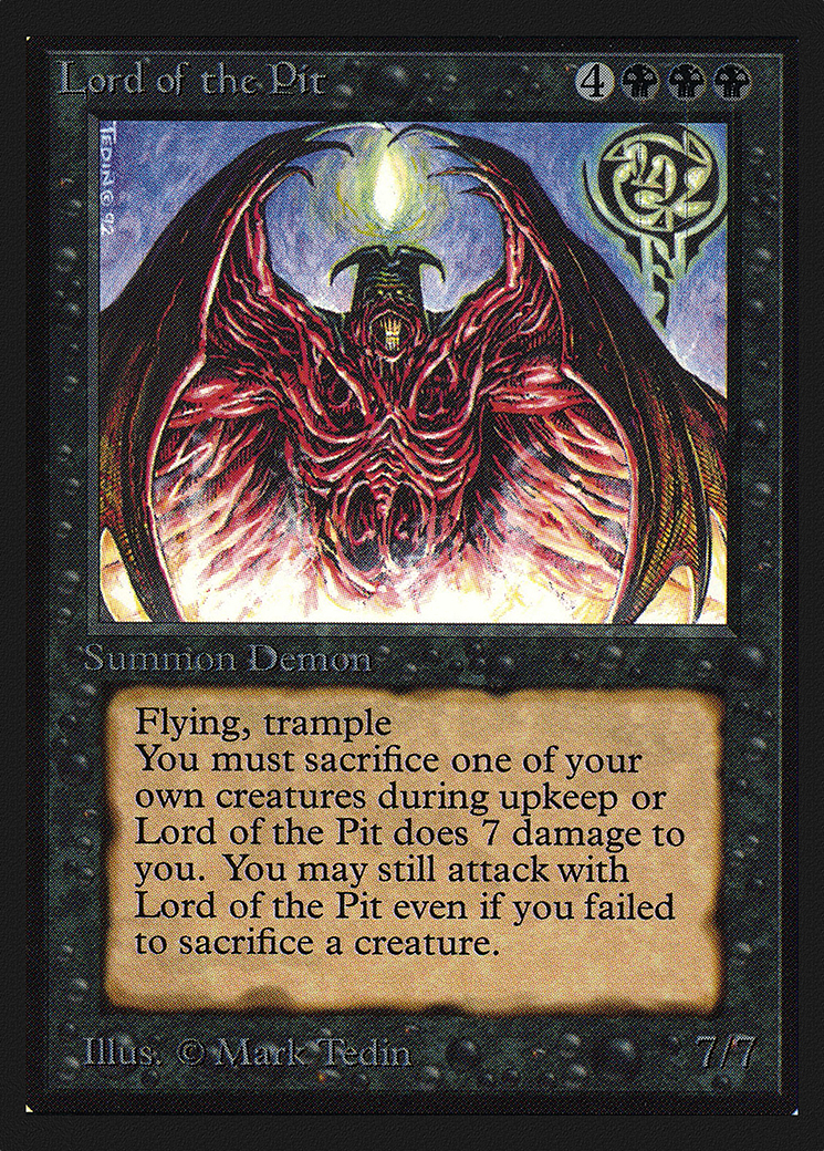Image of Lord of the Pit (IE) (IED-) - Intl. Collectors' Edition