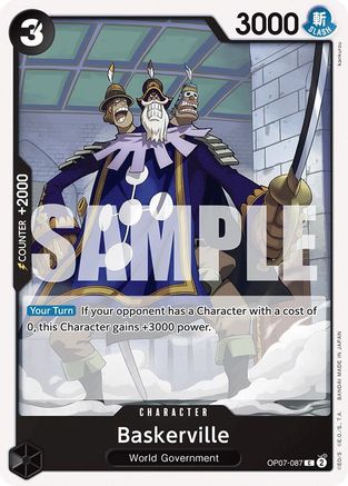 Image of Baskerville (OP07-087) - 500 Years in the Future