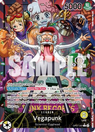 Image of Vegapunk (Parallel) (OP07-097) - 500 Years in the Future Foil