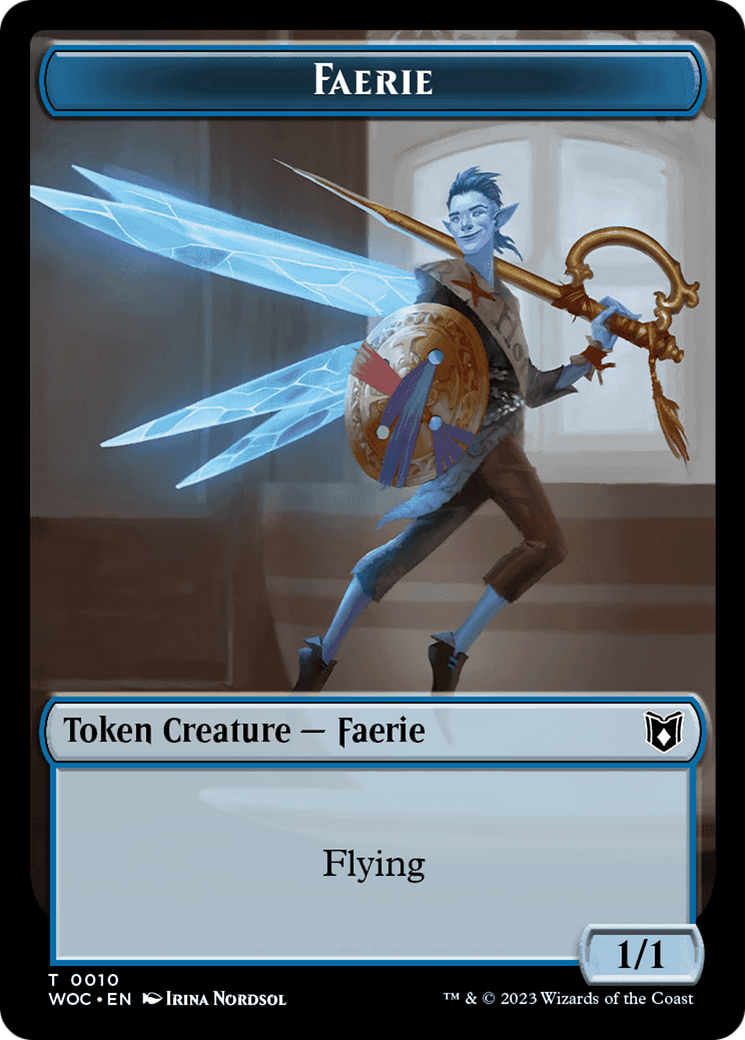 Image of Faerie (TWOC-010) - Wilds of Eldraine Commander Tokens