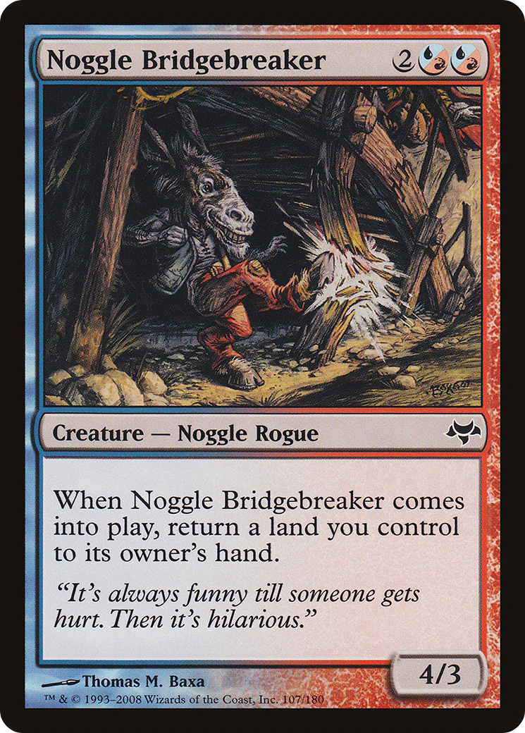 Image of Noggle Bridgebreaker (EVE-107) - Eventide Foil
