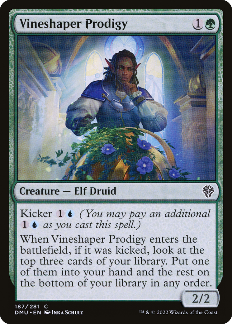 Image of Vineshaper Prodigy (DMU-187) - Dominaria United