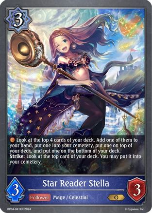 Image of Star Reader Stella (BP04-041EN) - BP04 Cosmic Mythos