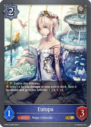 Image of Europa (BP04-042EN) - BP04 Cosmic Mythos