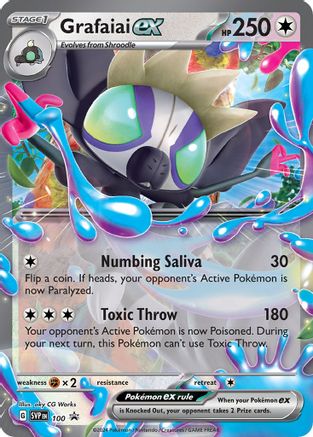 Image of Grafaiai ex 100  - Holofoil SV Scarlet & Violet Promo Cards - Promo