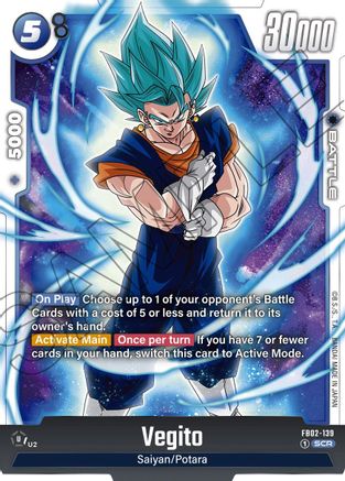Image of Vegito - FB02-139 (FB02-139) - Blazing Aura Holofoil